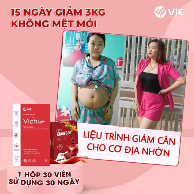 Hình ảnh review Giảm Cân Cho Cơ Địa Khó Giảm