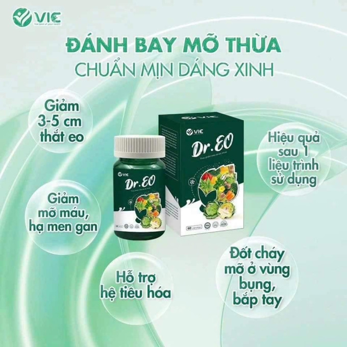 Công dụng giảm mỡ bụng Dr Eo