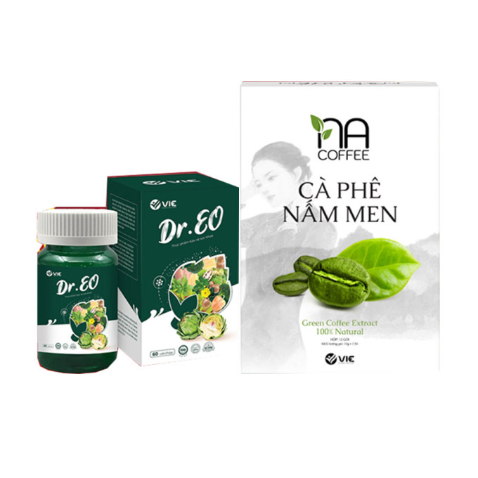 Giảm Cân Cho Mẹ Sau Sinh| Combo Siêu Gầy Cà Phê Nấm Men Nacoffee + Dr Eo Giảm Mỡ Bụng