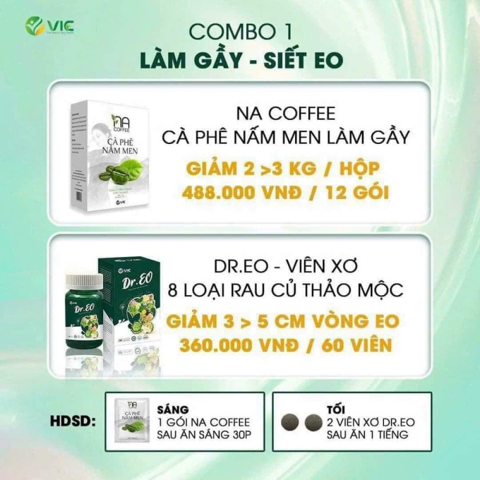 Địa chỉ mua Cà phê nấm men + Dr Eo