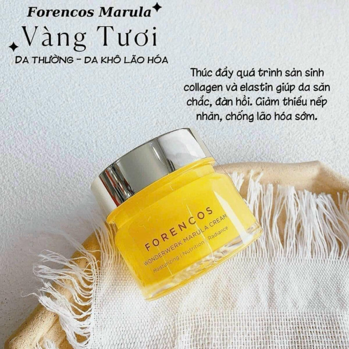 Kem Forencos Vàng Wonderwerk Marula Tone Up Cream