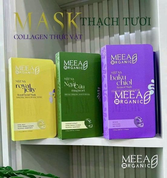 Mặt Nạ Thạch Meea Organic chính hãng