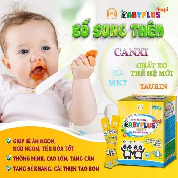 Giúp bé ăn ngon miệng và cải thiện vị giác