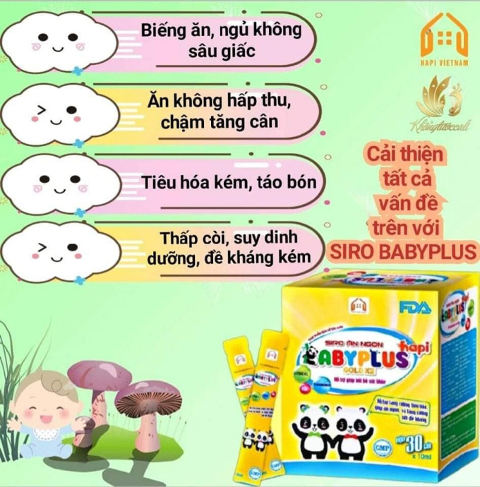 Giảm tình trạng quấy khóc khi ăn, bé sẽ chủ động đòi ăn và không còn biếng ăn sau 7 ngày sử dụng