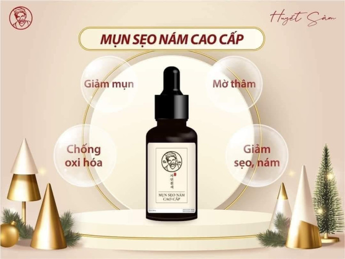 Serum Trị Mụn Bà Lão là sản phẩm đặc trị mụn