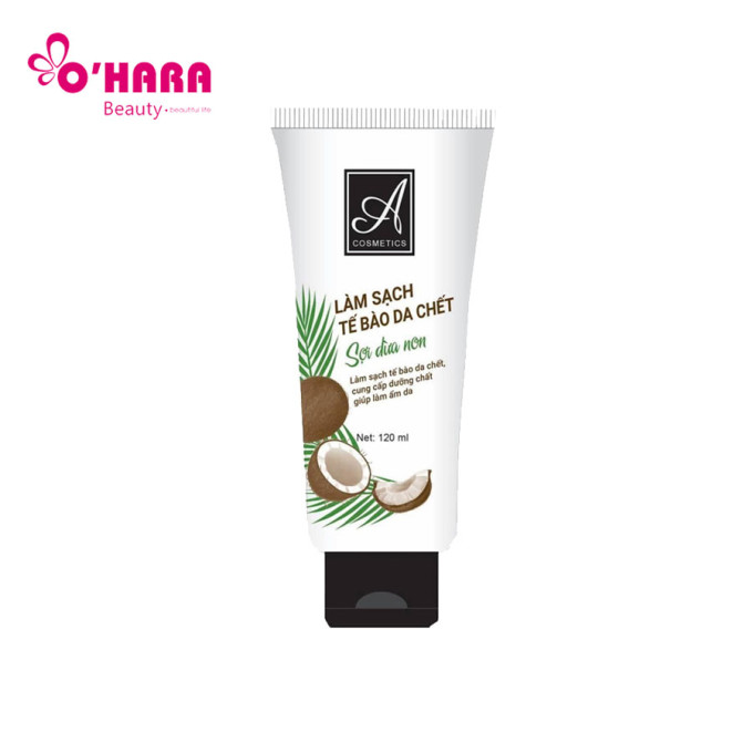 Tẩy Da Chết Sợi Dừa Non A Cosmetics