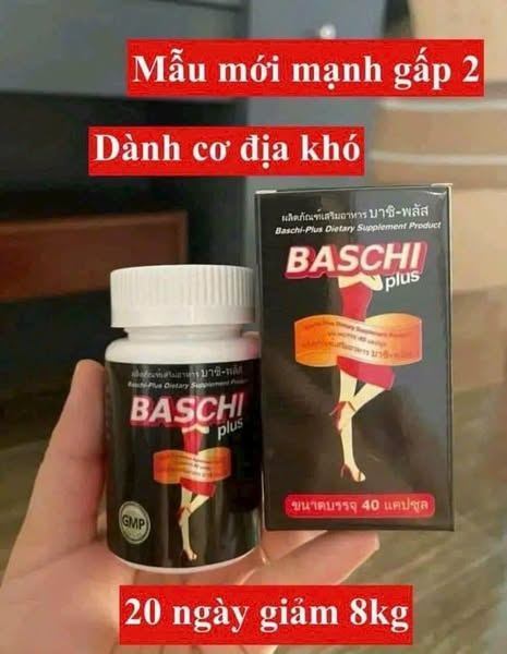 Công dụng Giảm Cân Baschi Đen