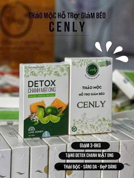 Thảo Mộc Giảm Cân Cenly hỗ trọ giảm béo hiệu quả