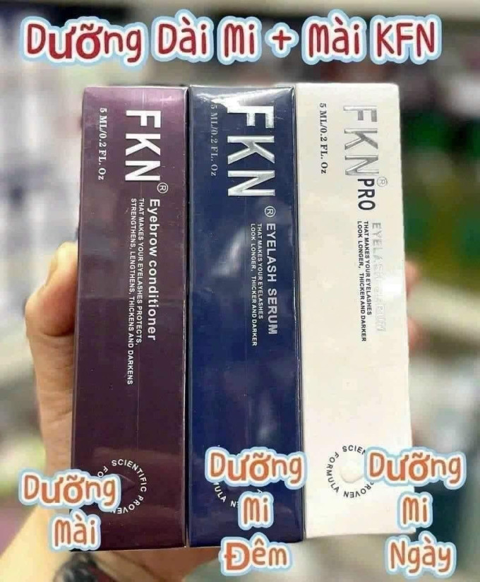 Thành phần chính có trong Dưỡng mi