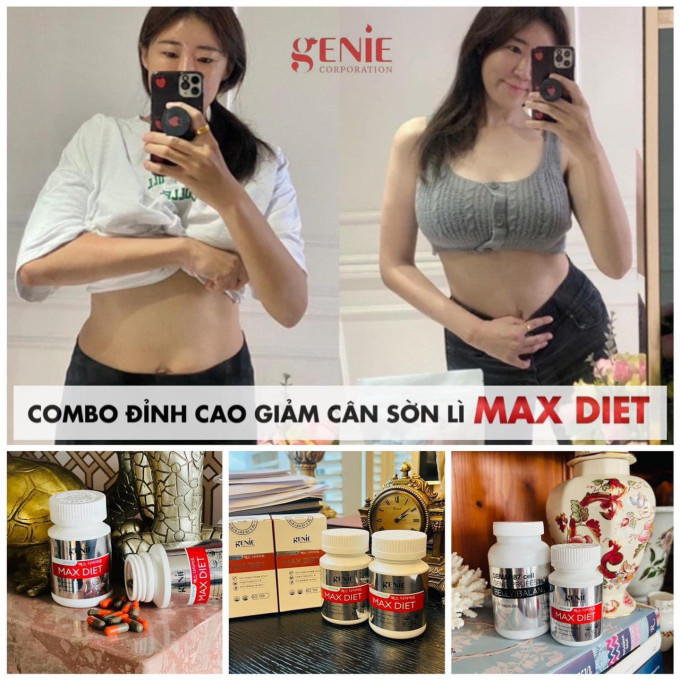 Viên uống giảm cân Max Diet Genie có tốt không