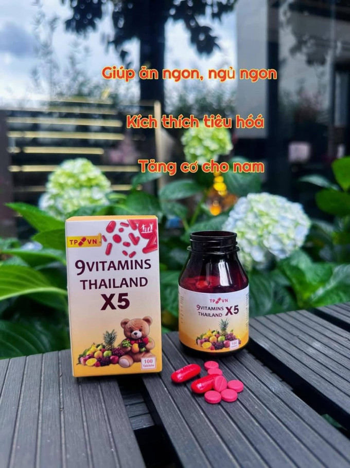 Tăng cân TP Thái Lan 9 vitamin mẫu mới chính hãng hiệu quả được nhiều khách hàng tin dùng