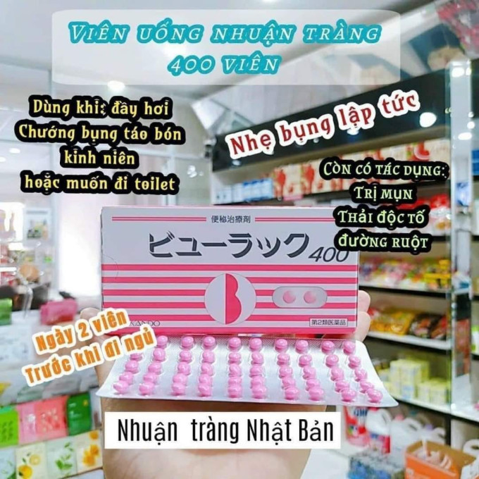 Viên uống hỗ trợ nhuận tràng, mang đến nhiều lợi ích cho hệ tiêu hóa và sức khỏe tổng thể
