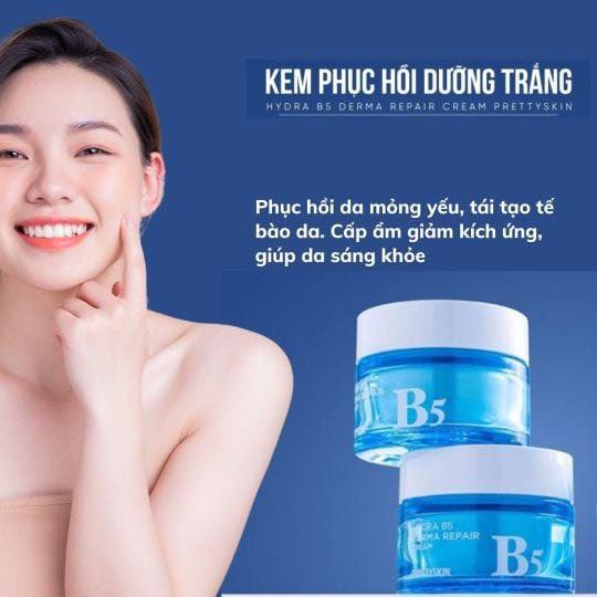Kem Dưỡng Prettyskin Hydra B5 Derma Repair Phục Hồi