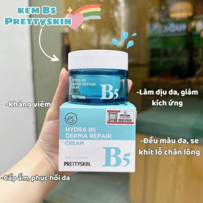 Kem Dưỡng B5 Pretty Skin – Phục hồi dưỡng trắng hiệu quả