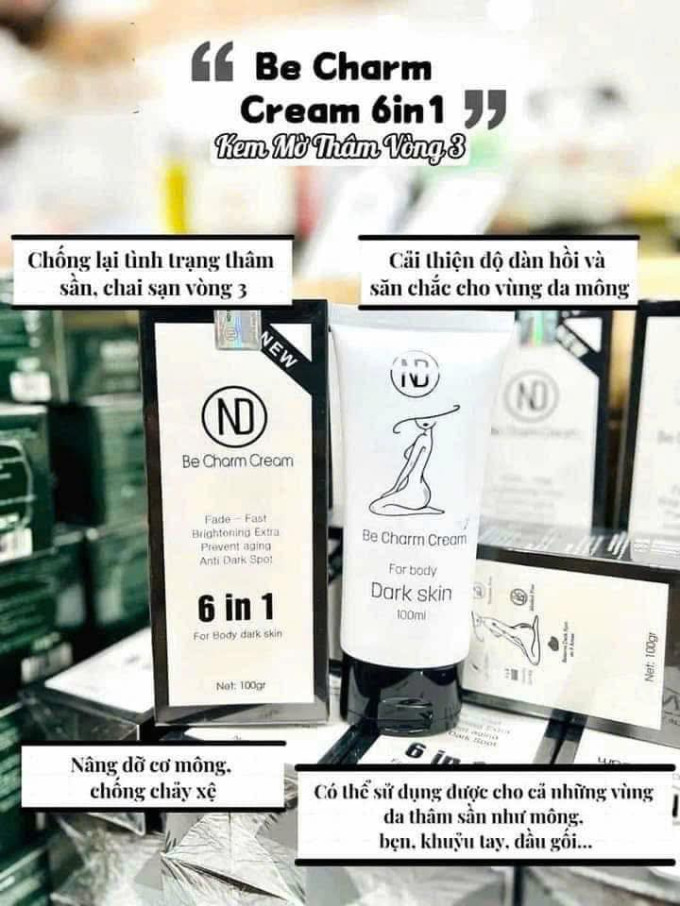 Làm mờ thâm các vùng da mông, nách, bẹn, khuỷu tay,…