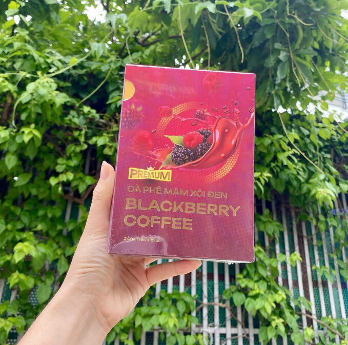 Cà Phê Mâm Xôi Đen Hoài An Blackberry Coffee (Chính hãng 100%)