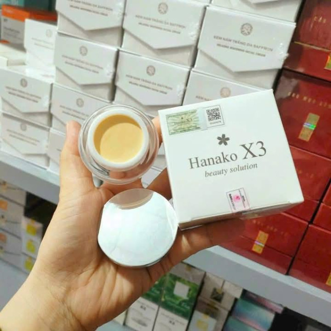 Kem dưỡng trắng Hanako X3 – Bí quyết cho làn da sáng mịn
