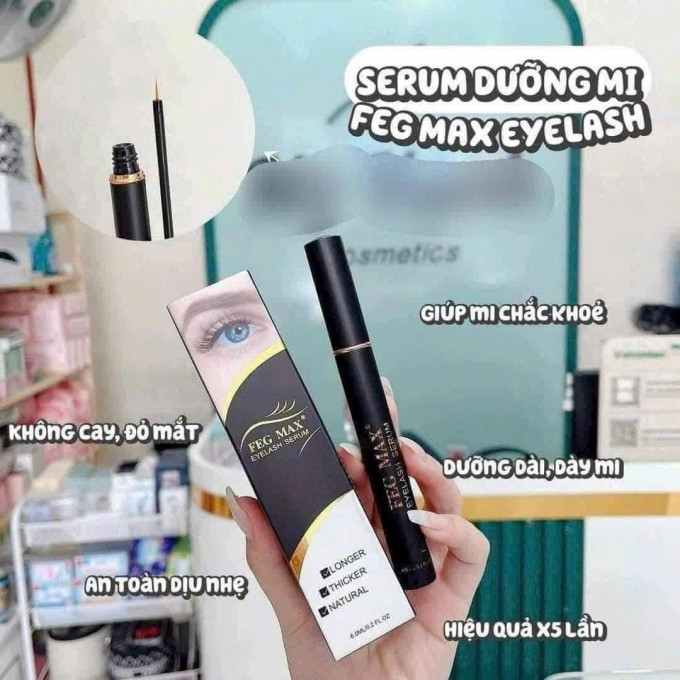 Dưỡng mi FEG Max có tốt không?