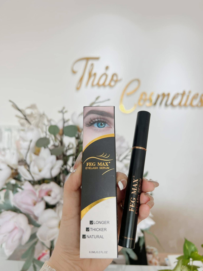 Dưỡng mi Feg max chính hãng -Giải Pháp Cho Hàng Mi Dài Dày Tự Nhiên