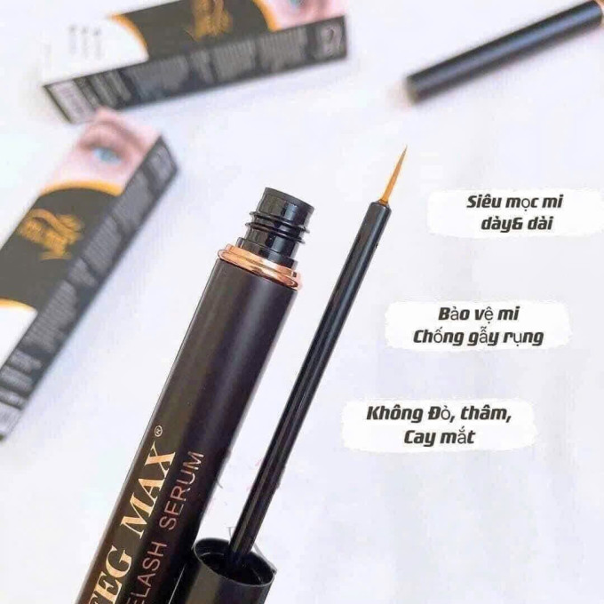 Kích thích mi mọc dài và dày hơn rõ rệt