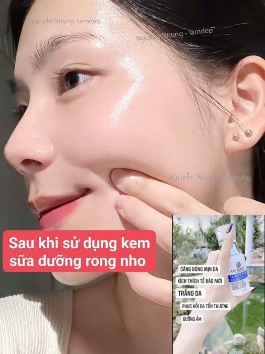 Hỗ trợ cải thiện thâm sạm, da không đều màu – mang lại làn da sáng hơn theo thời gian chăm sóc.