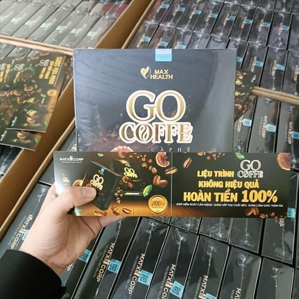 Giảm Cân Go Coffee – Cà Phê Giảm Cân Chính Hãng Matxi Corp (Hộp 12 Gói)