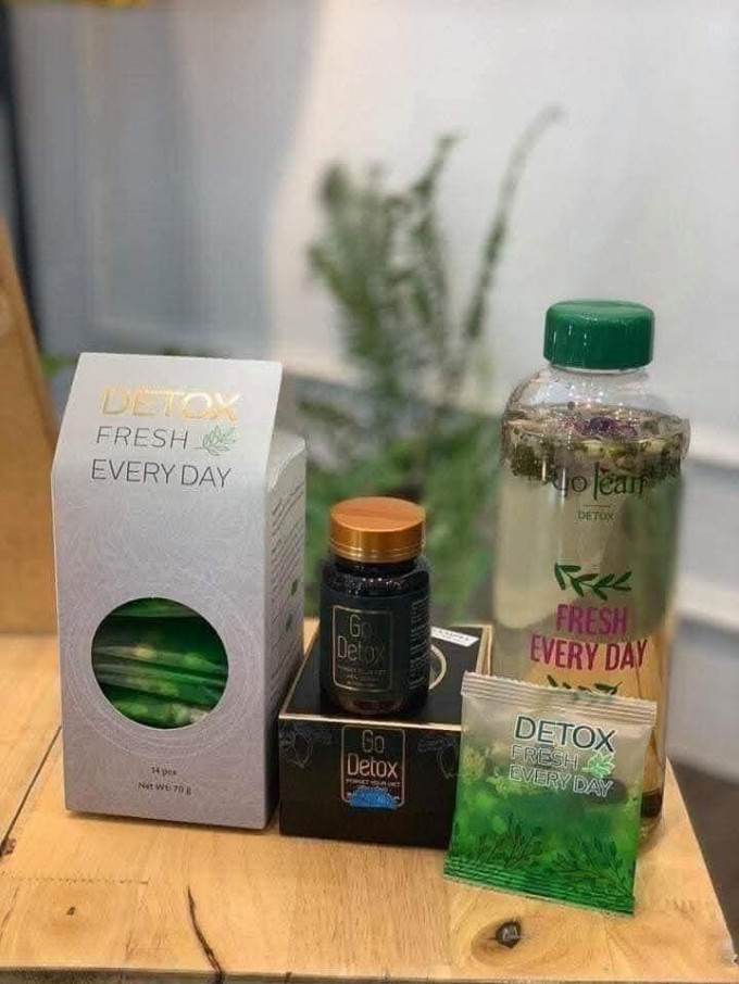 Combo giảm cân Go Detox