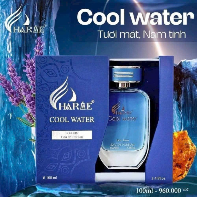 Charme Cool Water Chính Hãng – Mùi Hương Biển Nam Tính,