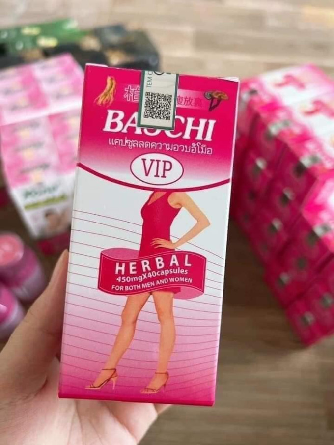 Baschi Hồng Vip Giảm Cân – Hỗ trợ giảm cân hiệu quả, an toàn