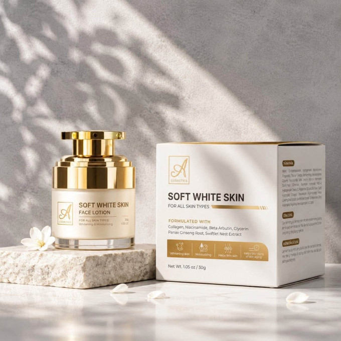 Kem Face Sữa Mịn A Cosmetics – Giải Pháp Dưỡng Ẩm, Hỗ Trợ Làm Sáng Da Mềm Mịn Mỗi Ngày