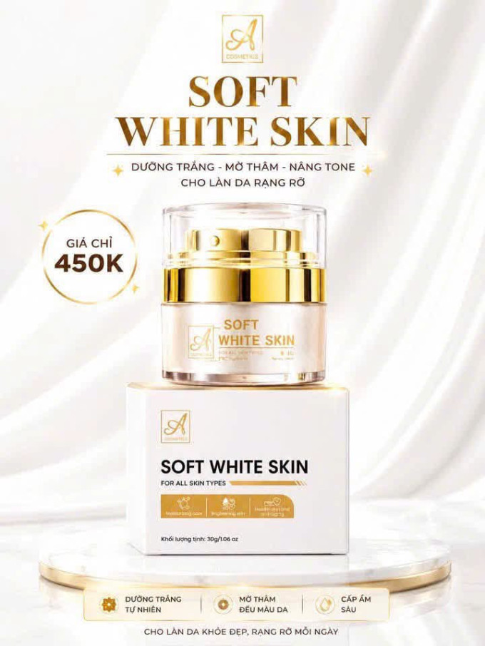 Kem Face Sữa Mịn A Cosmetics – Giải Pháp Dưỡng Ẩm, Hỗ Trợ Làm Sáng Da Mềm Mịn Mỗi Ngày