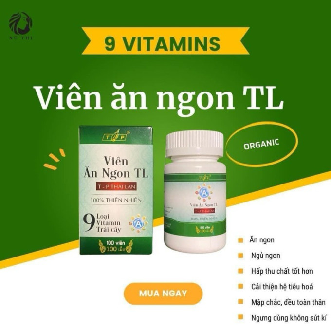 Viên Ăn Ngon TL – Hỗ Trợ Ăn Ngon, Ngủ Ngon Cho Người Gầy