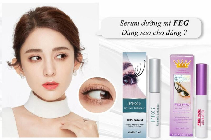 Mua dưỡng mi FEG chính hãng tại Khỏe Đẹp An Tâm