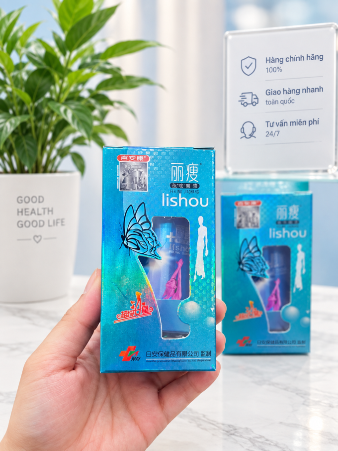 Giảm Cân Lishou Chính Hãng – Hỗ Trợ Giảm Mỡ Hiệu Quả Từ Thảo Mộc