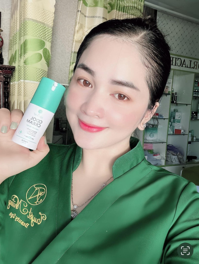 Kem Chống Nắng Cool Cream Face Tuyết Sữa Gạo Dr.Lacir SPF 50 PA+++ 50g