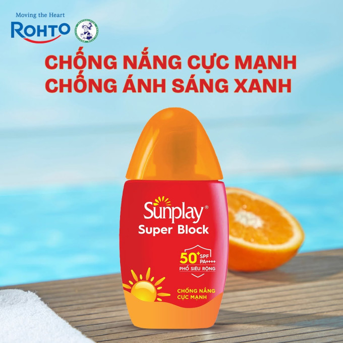 Sunplay Super Block SPF50+ 70g – Sữa Chống Nắng Chống Nước Hiệu Quả