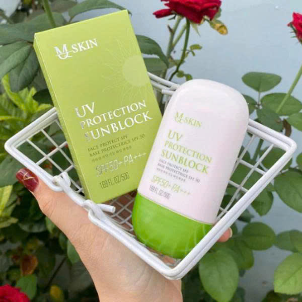 Kem Chống Nắng MQ Skin Protection SunBlock 50G SPF50+ PA+++| Mẫu mới