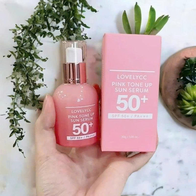 Cách dùng Serum Chống Nắng LovelyCC Pink Tone Up