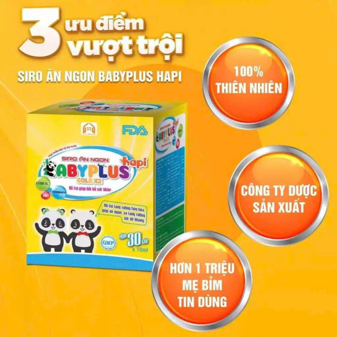 Hỗ trợ kích thích cảm giác ngon miệng, giúp trẻ ăn uống tốt hơn.