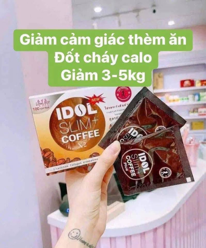 Giảm cân Idol Slim – Cà phê hỗ trợ kiểm soát cân nặng Thái Lan