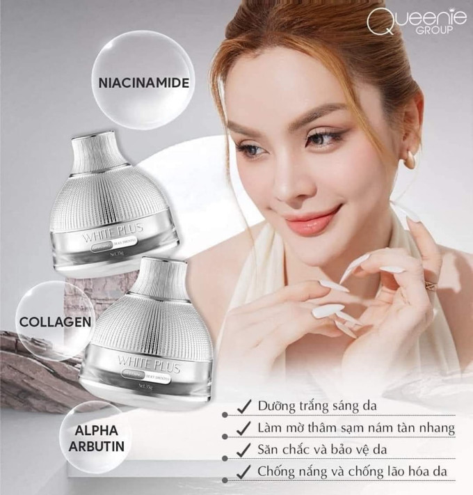 Kem Face Lười Thượng Hạng Queenie Skin White Plus Chính Hãng