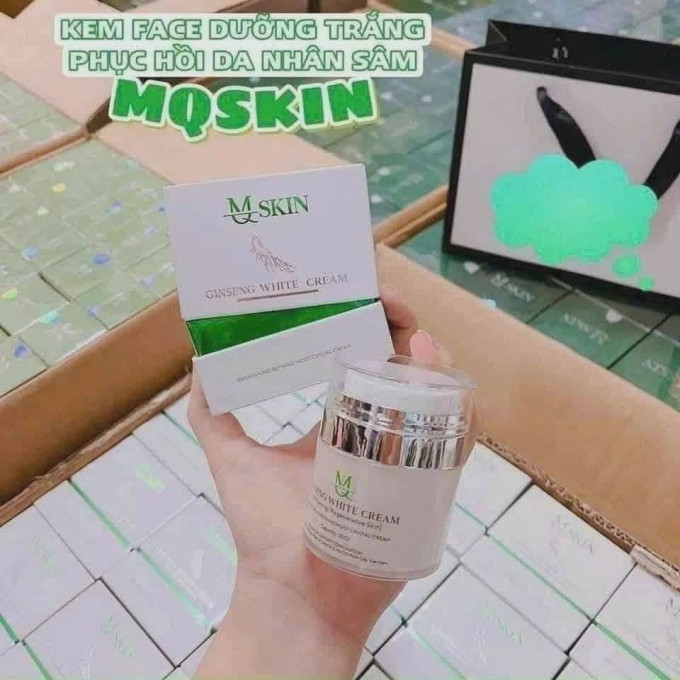 Kem Face Nhân Sâm MQ Skin – Dưỡng Sáng Da, Mờ Thâm, Cấp Ẩm Hiệu Quả