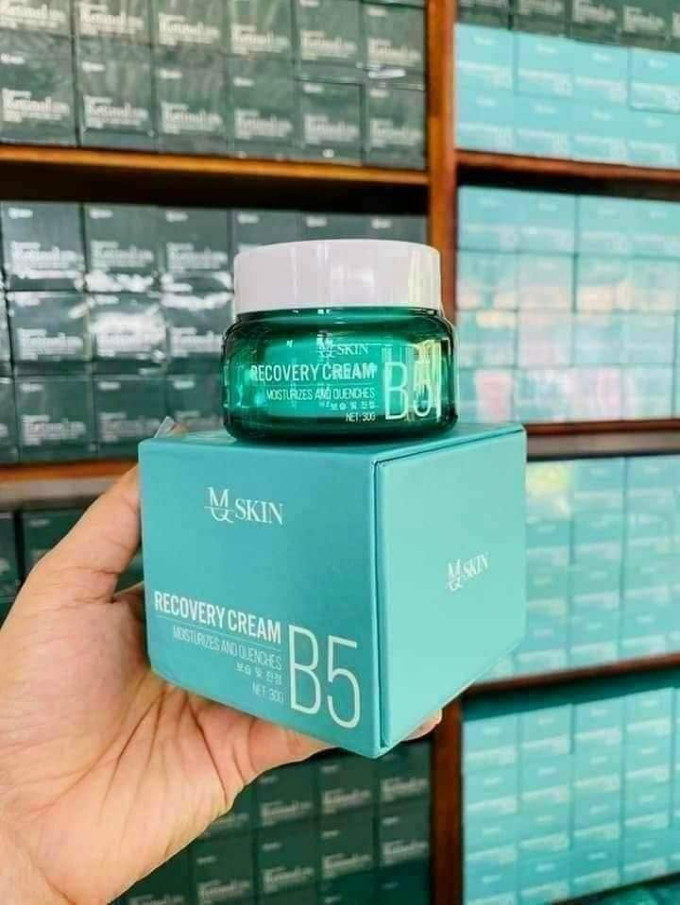 Kem B5 MQ Skin Chính Hãng Recovery Cream 30g – Dưỡng Ẩm, Làm Dịu Da