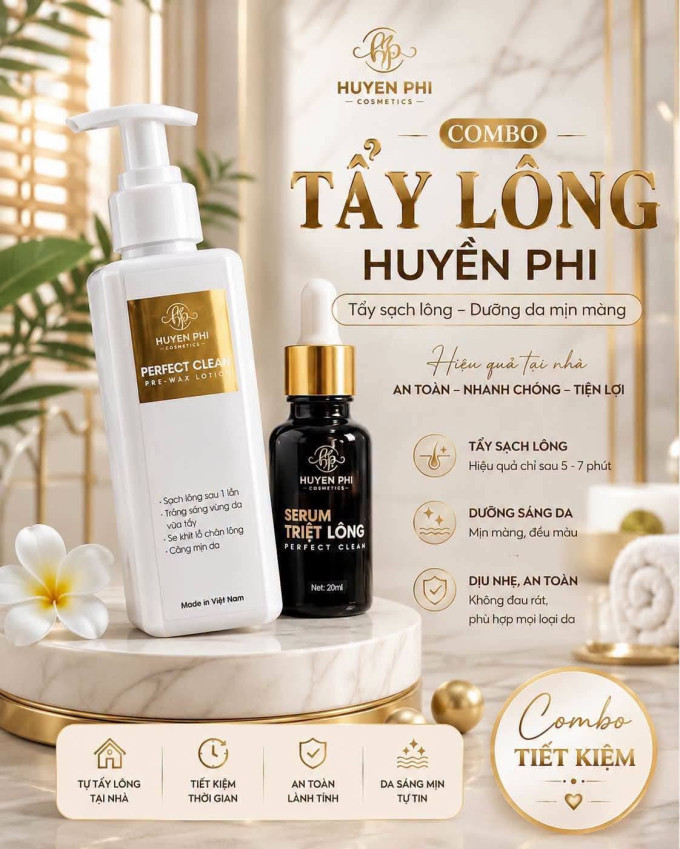 Tẩy Lông Huyền Phi – Giải Pháp Làm Sạch Lông Tiện Lợi Tại Nhà