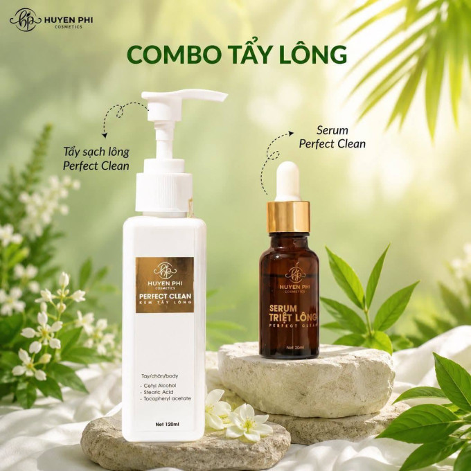 Kem Tẩy Lông Perfect Clean Huyền Phi