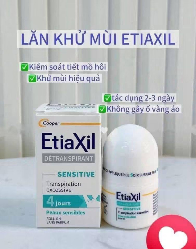 Lăn Khử Mùi Etiaxil Cho Da Nhạy Cảm 15ml –