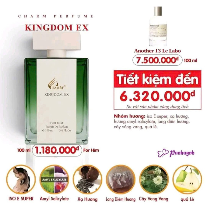 Vì sao nên chọn Nước Hoa Unisex Charme Kingdom