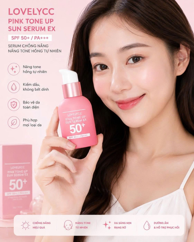 Làm sạch da bằng sữa rửa mặt và thực hiện các bước chăm sóc da cơ bản.