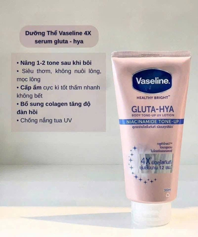 Mua Dưỡng Thể Vaseline 4X chính hãng – Khỏe Đẹp An Tâm