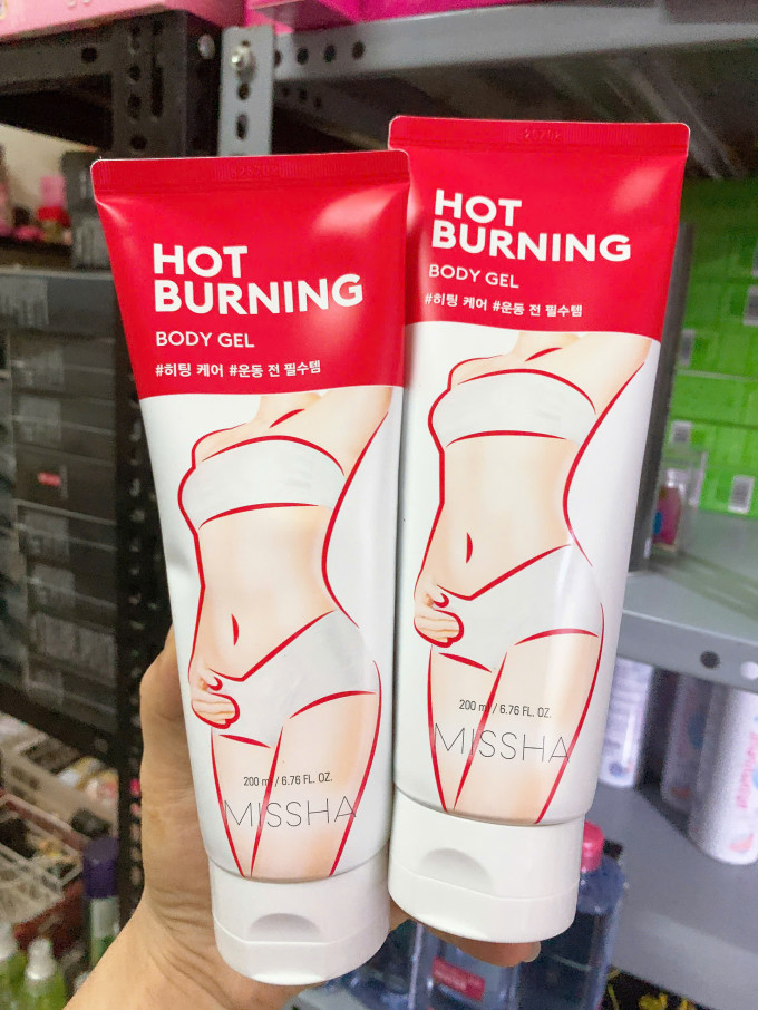 Kem Tan Mỡ Missha Hot Burning Body Gel 200ml Hàn Quốc